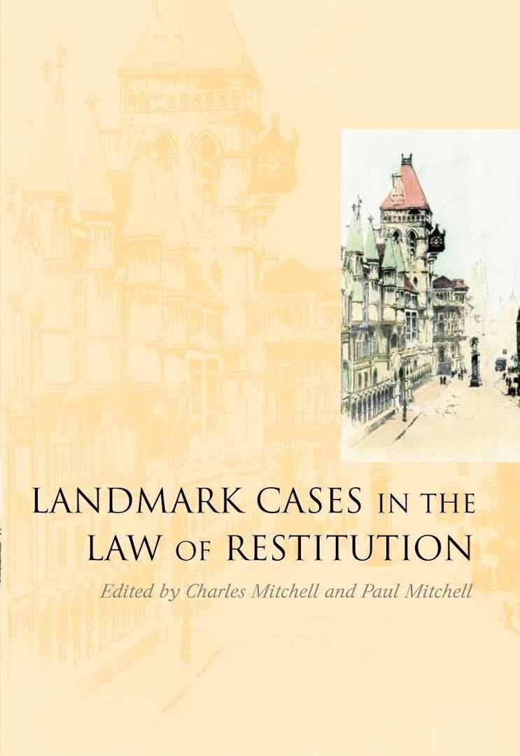 Landmark Cases in the Law of Restitution t2gstaticcomimagesqtbnANd9GcRc5EVwQJiGwDZYd