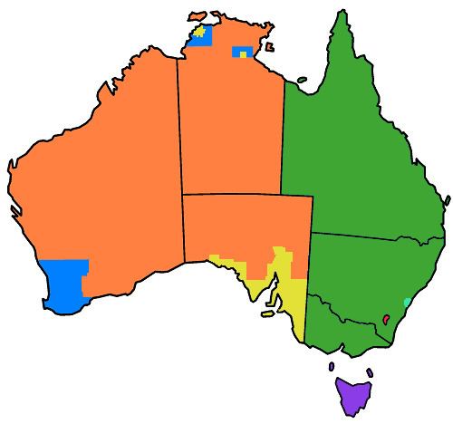 Lands administrative divisions of Australia