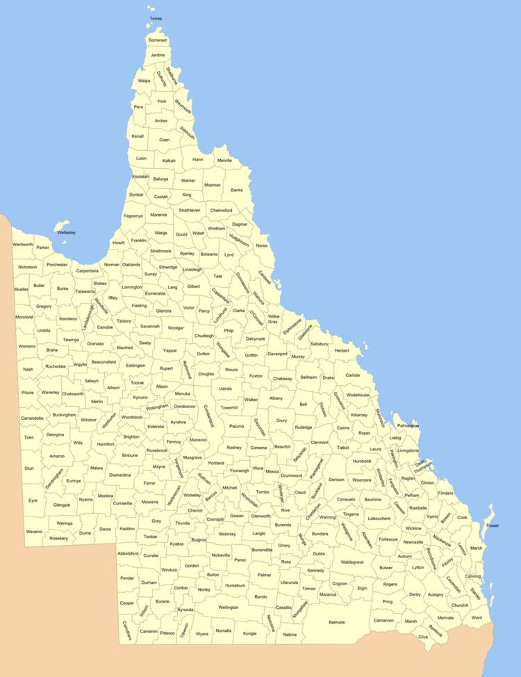 Lands administrative divisions of Queensland