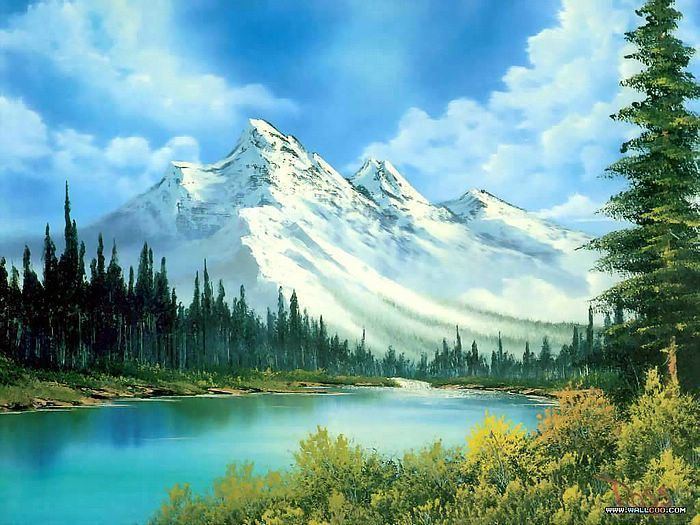 Landscape painting 1000 ideas about Landscape Paintings on Pinterest Oil paintings