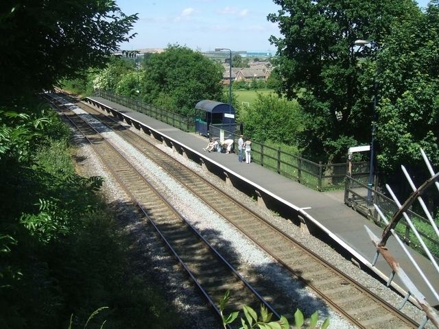 Landywood railway station