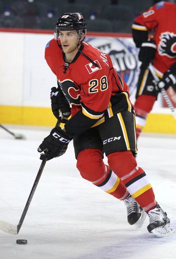 Lane MacDermid Calgary Flames Snapshots Lane MacDermid steps into Robyn