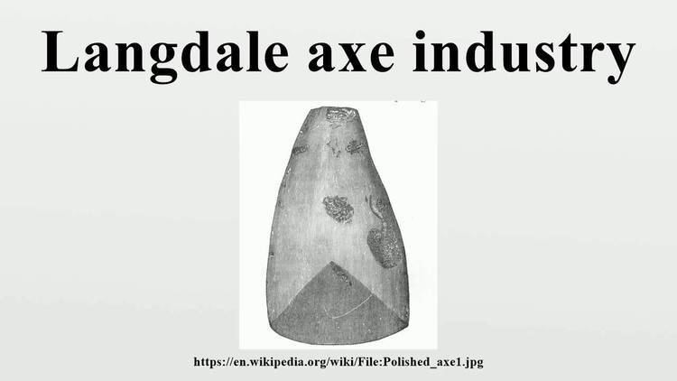 Langdale axe industry Langdale axe industry YouTube