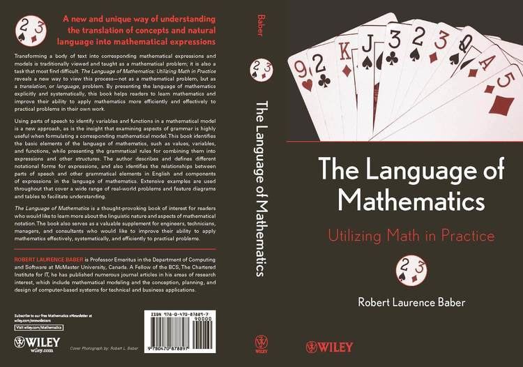 Language of mathematics baberddnsnetLanguageMathLoMCoverWjpg