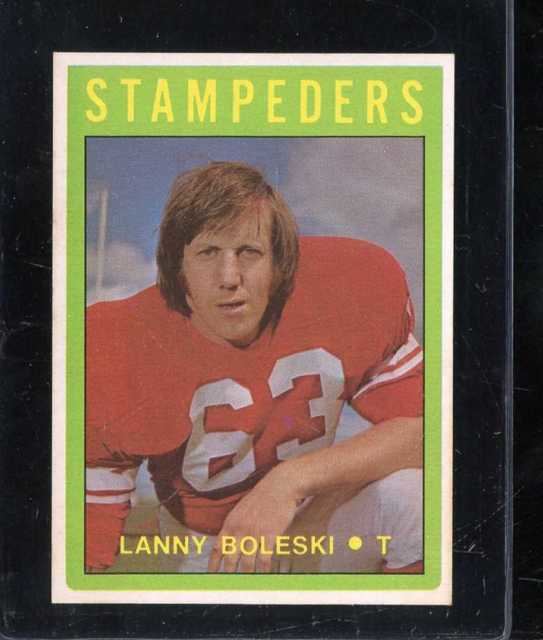 Lanny Boleski 1972 OPEECHEE Lanny Boleski 65 Football Card eBay