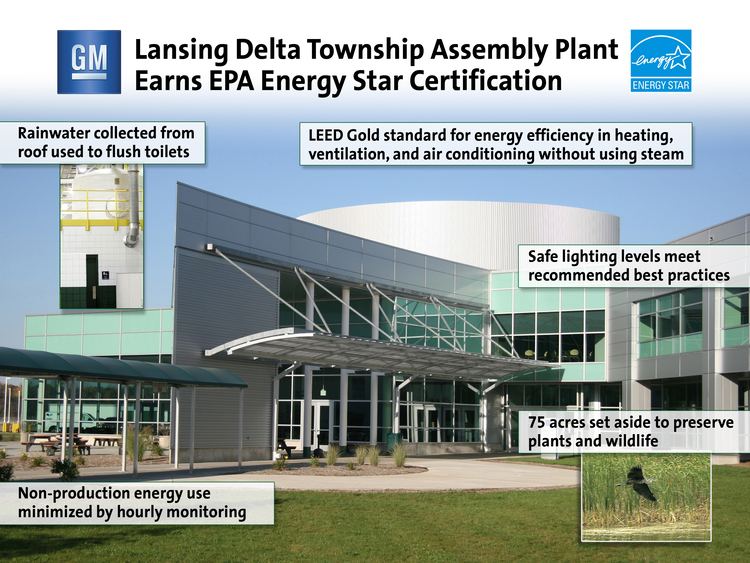 Lansing Delta Township Assembly Efficient GM Plant Receives EPA ENERGY STAR Certification