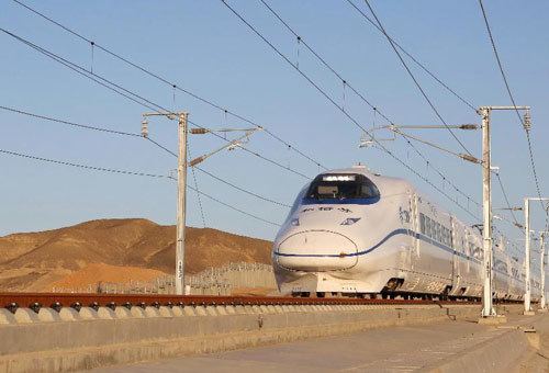 Lanzhou–Xinjiang High-Speed Railway LanzhouXinjiang Highspeed Railway brings Highspeed Silk Road Times