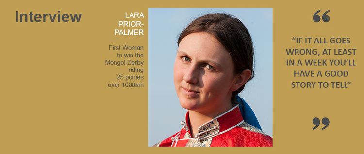 Lara Prior-Palmer Interview with Lara PriorPalmer