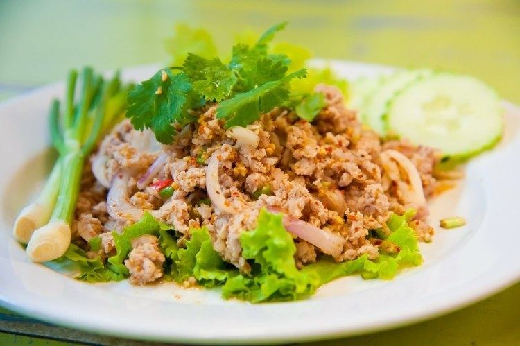 Larb Larb Chicken Salad recipe Epicuriouscom