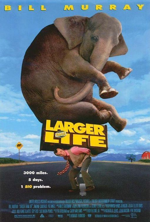 Larger than Life (film) Larger Than Life Movie Poster 3 of 3 IMP Awards