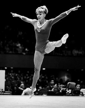 Larisa Latynina International Gymnast Magazine Online Latynina Graceful as Olympic