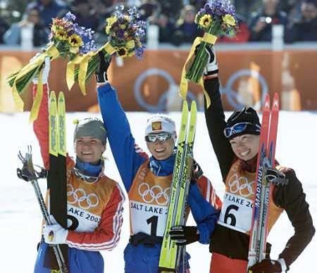 Larisa Lazutina Le ski de fond aux Jeux olympiques de Salt Lake City 2002