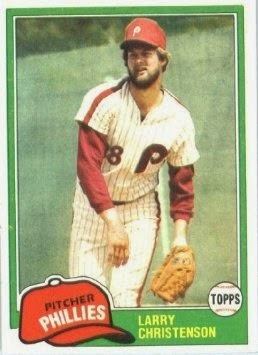 Larry Christenson really bad baseball cards The Many Moods of Larry Christenson