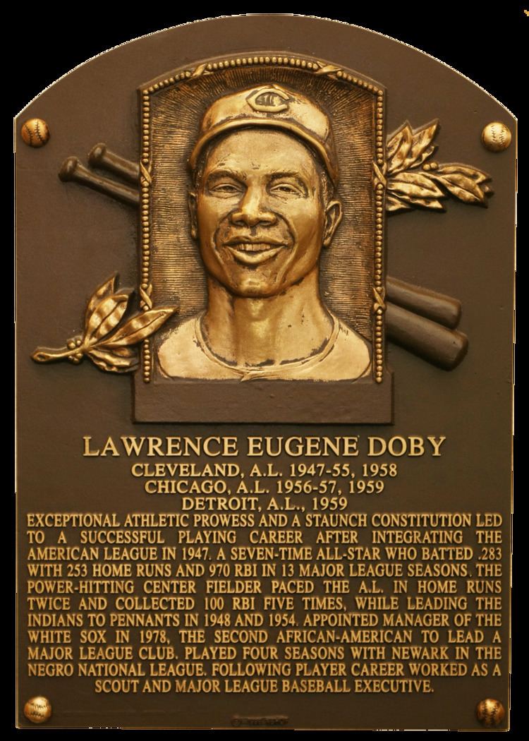Larry Doby Doby Larry Baseball Hall of Fame