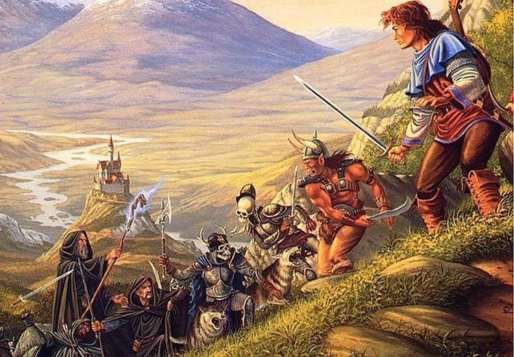 Larry Elmore bard by Larry Elmore Featured Artist on the Fantasy Gallery