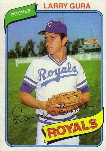 Larry Gura Larry Gura Kansas City Royals 1980 Topps Baseball 295 Larry Gura