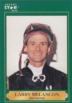 Larry Melancon Larry Melancon trading card Horse Racing 1991 Jockey Star 142