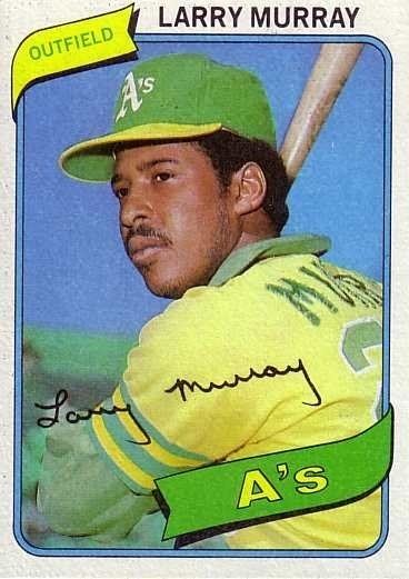 Larry Murray (baseball) 1980 Topps Baseball 284 Larry Murray