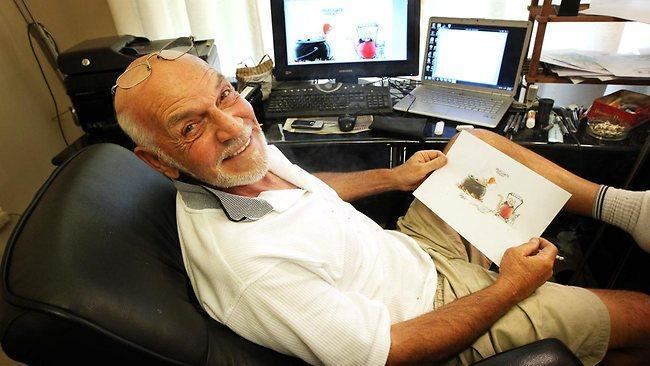 Larry Pickering Julia Gillards Menzian features arouse cartoonist Larry Pickering