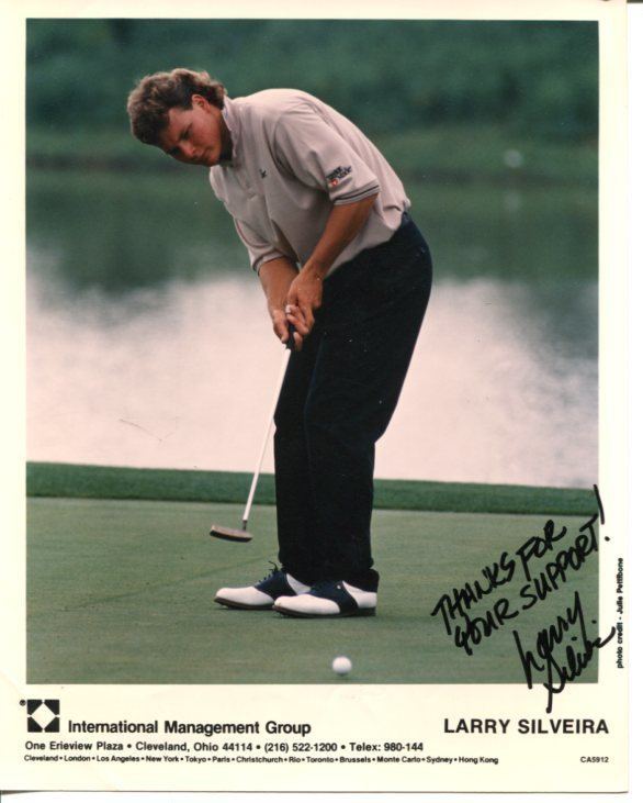 Larry Silveira Larry Silveira PGA Golf Golfer Signed Autograph Photo eBay