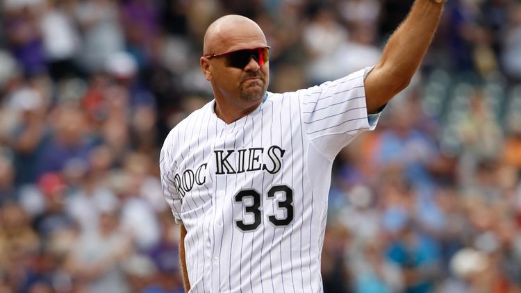 Larry Walker Larry Walker joins Rockies camp as guest instructor MLBcom