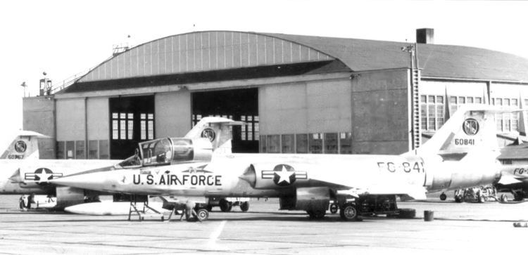 Larson Air Force Base File538th FighterInterceptor Squadron F104 56841 1958jpg