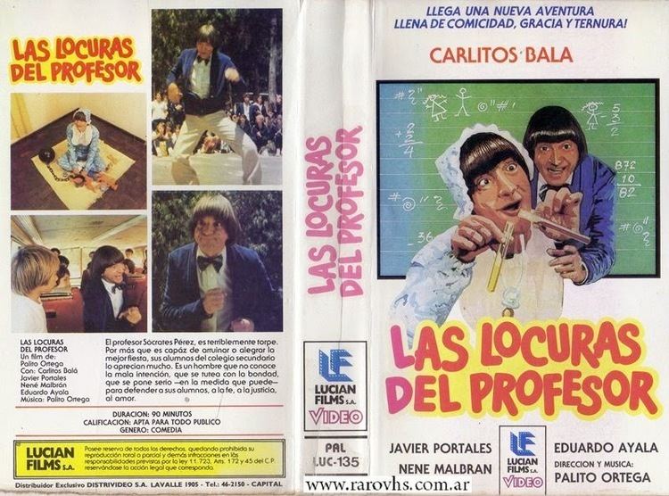 Las Locuras del profesor Las locuras del profesor 1979 Carlitos Bal RaroVHS Videos
