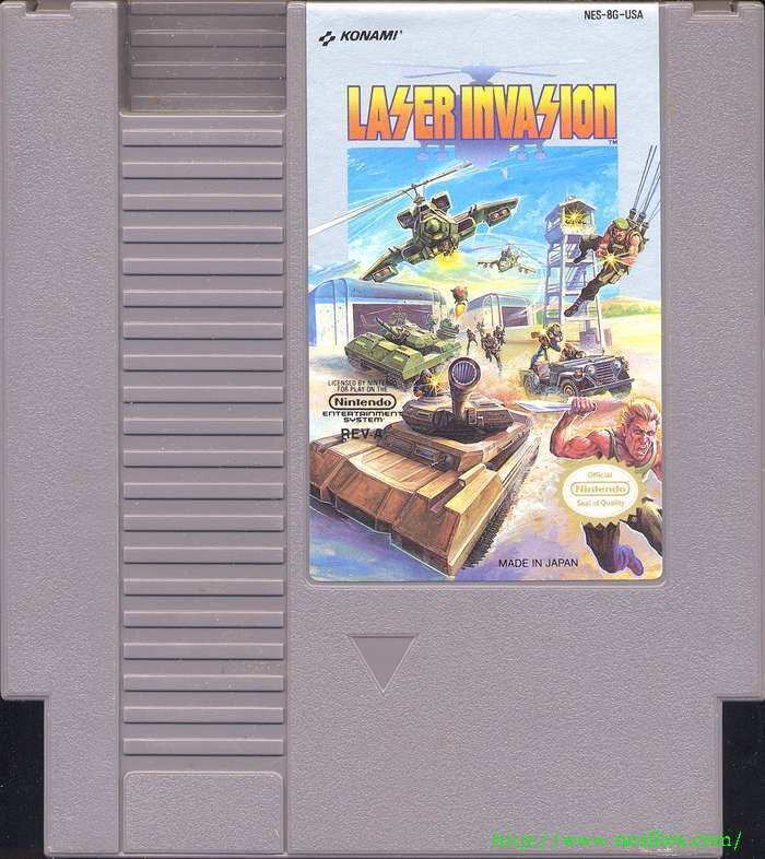 Laser Invasion Laser Invasion for NES