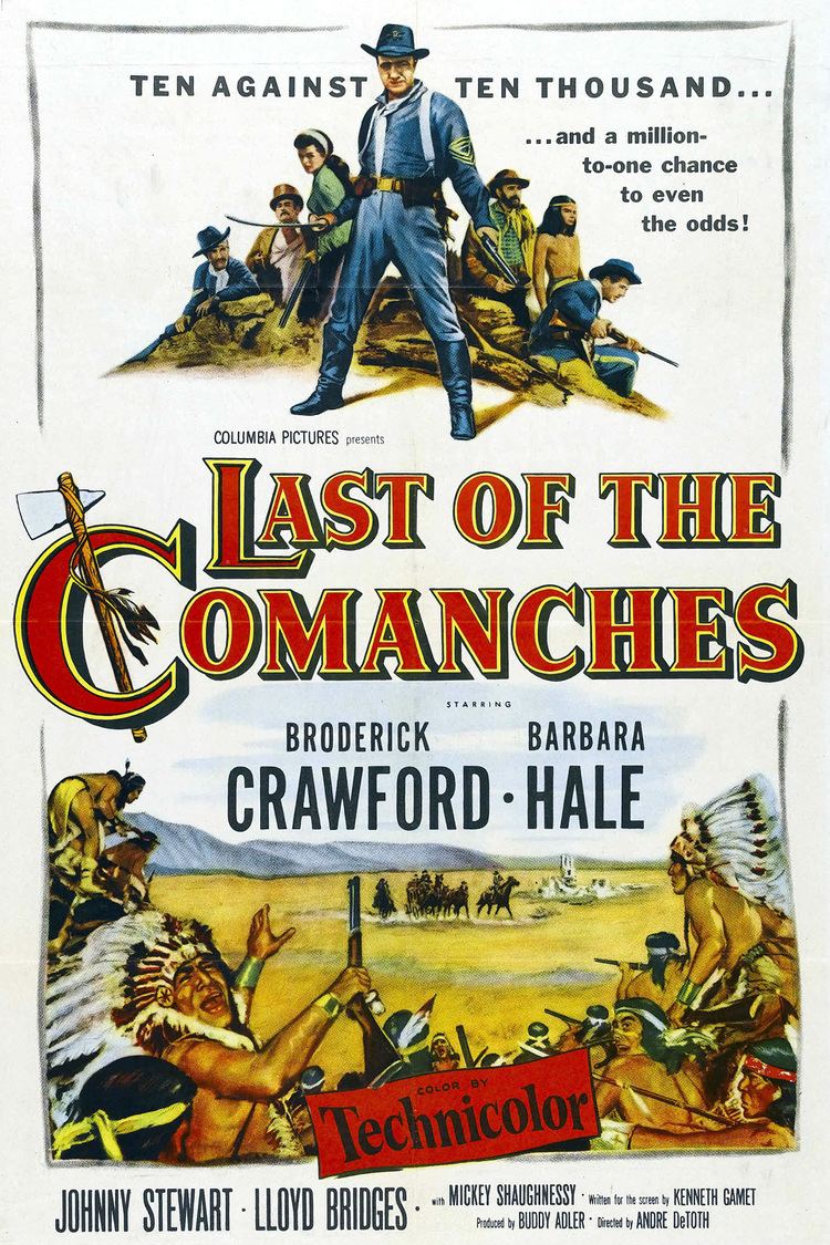 Last of the Comanches wwwgstaticcomtvthumbmovieposters39565p39565
