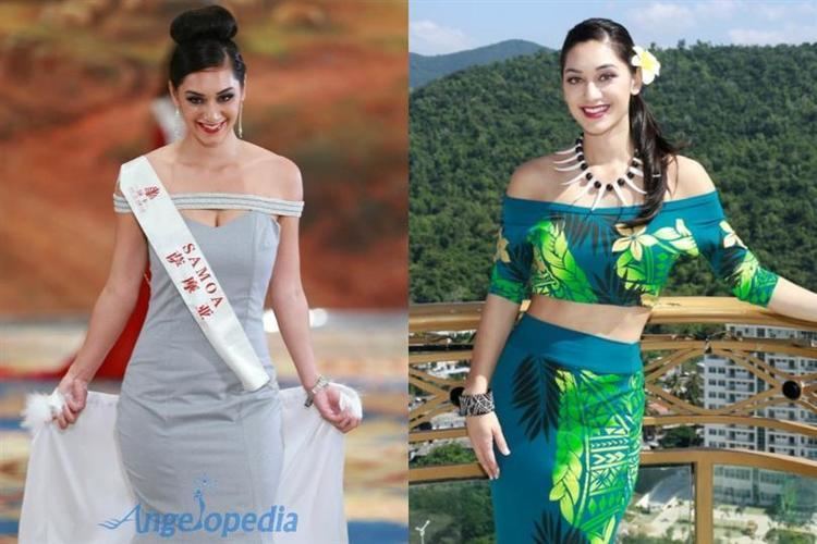 Latafale Auva'a Latafale Auva39a is an Unassailable Dark Horse of Miss World 2015