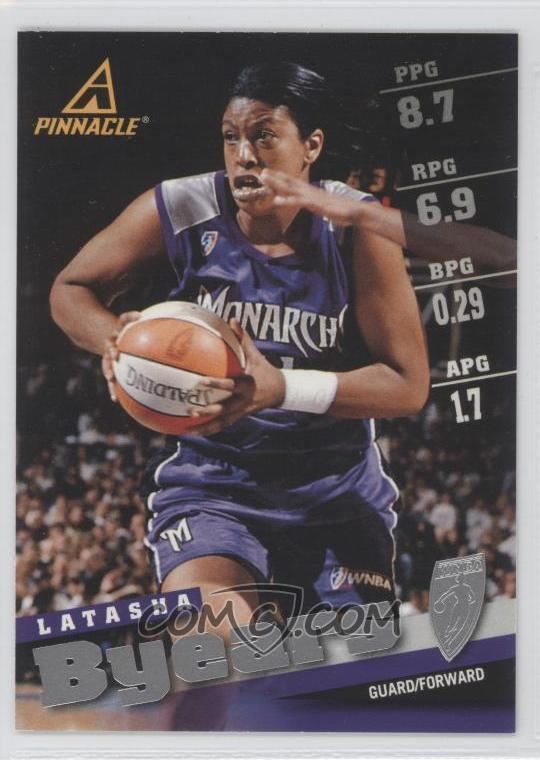 Latasha Byears 1998 Pinnacle WNBA Base 45 Latasha Byears COMC Card Marketplace