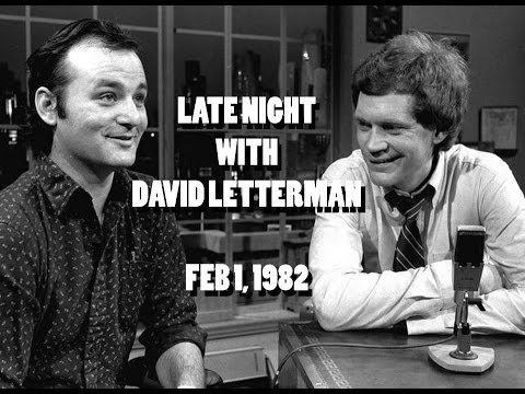 Late Night with David Letterman LAT NIGH W DAVI LETTERMA 1st EPISODE Feb 1 1982 YouTube
