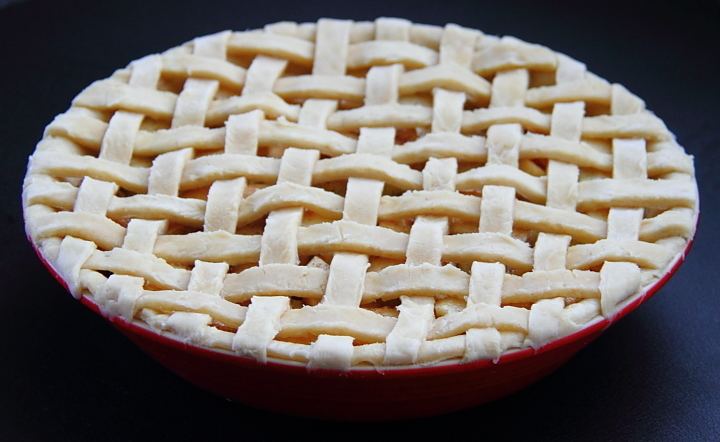 Lattice (pastry) How to Make a Lattice Pie Crust Top Blog homeandawaywithlisa