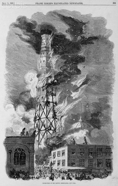 Latting Observatory Destruction of the Latting Observatory New York IF I ONLY HAD A