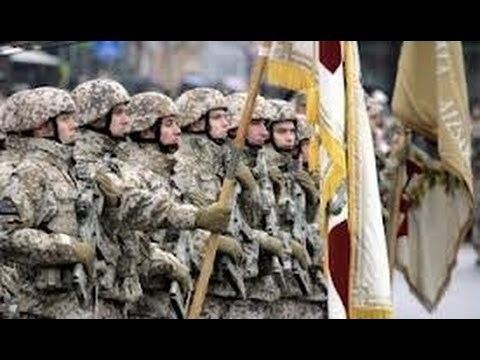 Latvian National Armed Forces Military parade Latvian National Armed Forces 2013 HD YouTube