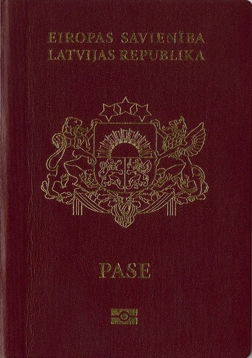 Latvian passport