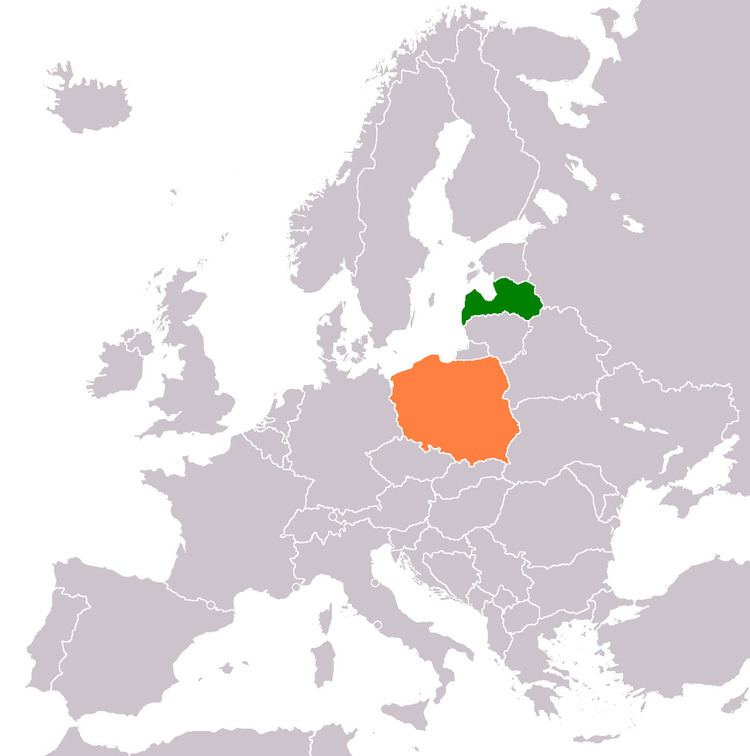 Latvia–Poland relations