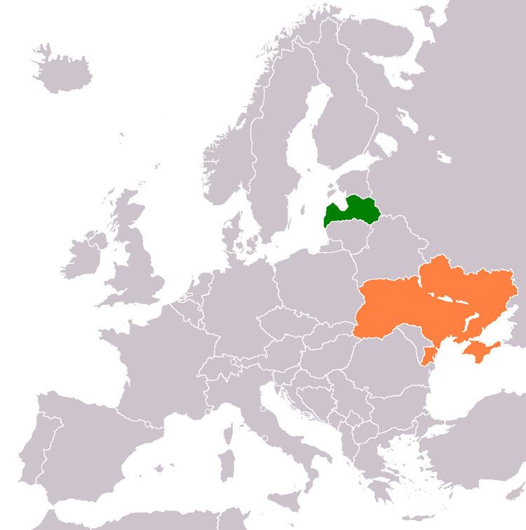 Latvia–Ukraine relations