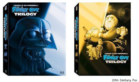 Laugh It Up, Fuzzball: The Family Guy Trilogy Family Guy Star Wars Exclusive Box Art for Laugh It Up Fuzzball