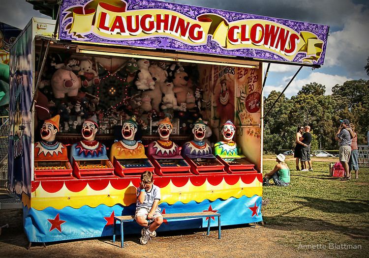 Laughing Clowns Laughing Clownsquot by Annette Blattman Redbubble