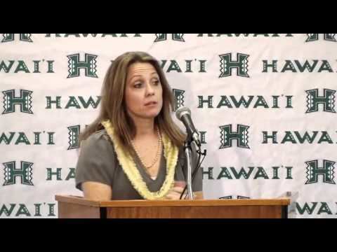 Laura Beeman New UH Womens Basketball Coach Laura Beeman Press Conference YouTube