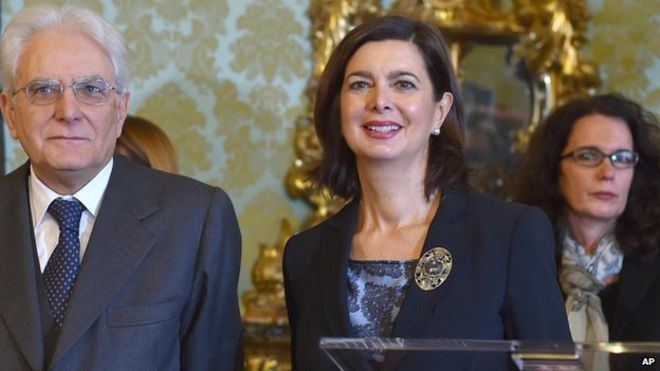 Laura Boldrini Italian MPs chided for macho language BBC News