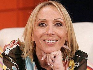 Laura Bozzo, host of the Spanish language smash hit Laura, speaks during  a interview in her television studio in Lima, Peru, Sept. 7, 2004. Bozzo is  awaiting trial on charges she took