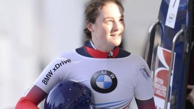 Laura Deas Laura Deas claims World Cup skeleton bronze in Lake Placid BBC Sport
