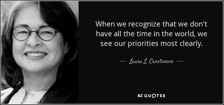 Laura L. Carstensen QUOTES BY LAURA L CARSTENSEN AZ Quotes