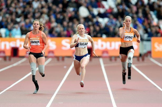 Laura Sugar Birmingham sprinter Laura Sugar takes 100m bronze at Olympic Stadium