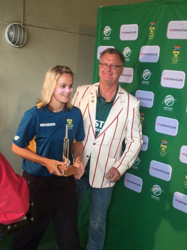 Laura Wolvaardt Cricket South Africa on Twitter quotCongratulations danevn81 on her