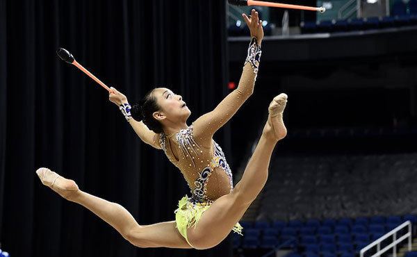 Laura Zeng Laura Zeng wins senior ribbon and clubs titles at USA