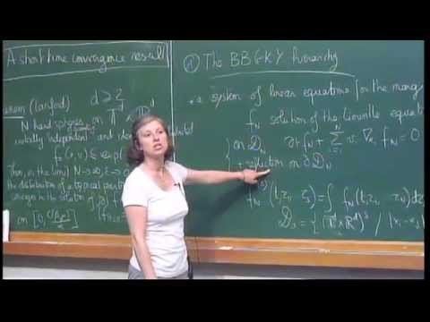 Laure Saint-Raymond Mini Course From particle systems to collisional kinetic equations