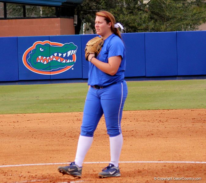 Lauren Haeger Florida softball scrimmage 2513 Gator Country